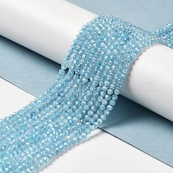 Cubic Zirconia Bead Strands&nbsp;ZIRC-C006-01B-08