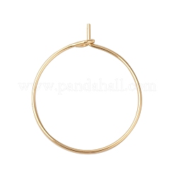 316L Surgical Stainless Steel Hoop Earring Findings&nbsp;STAS-G229-07G-02A