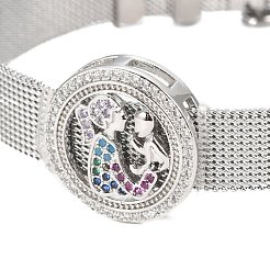 Unisex 304 Stainless Steel Watch Band Wristband Bracelets&nbsp;BJEW-L655-026