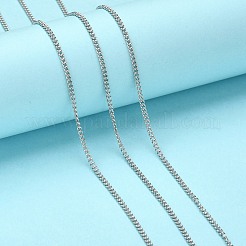 Tarnish Resistant 304 Stainless Steel Curb Chains&nbsp;CHS-R008-09