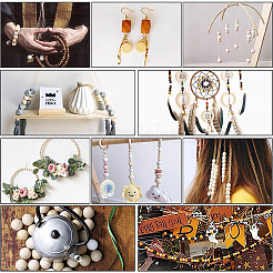 200Pcs Column Wood European Beads&nbsp;WOOD-GA0001-51