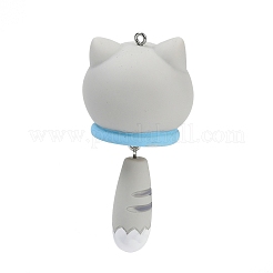 Opaque Resin Pendants&nbsp;LS-RESI-S018-02A-P