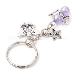 10Pcs 10 Styles Acrylic Keychains&nbsp;KEYC-JKC00762