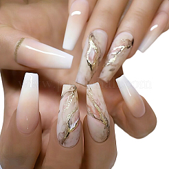 ABS Plastic Full Cover Press On False Nails&nbsp;MRMJ-CP0001-72