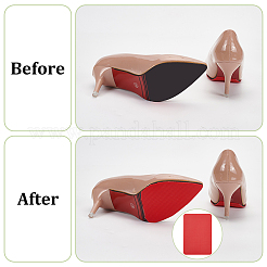 Self Adhesive Shoe Repair Synthetic Rubber Heel Grips Replacement&nbsp;AJEW-WH0270-140