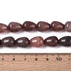 Baking Paint Crackle Glass Beads Strands&nbsp;DGLA-N019-03A-13
