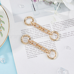 2Pcs Zinc Alloy Bag Extender Cable Chains&nbsp;FIND-FI0001-03G