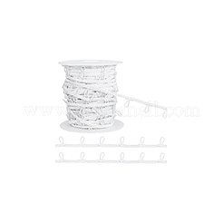 22.5M Nylon Braided Trim with Elastic Button Loops&nbsp;OCOR-BC0006-77