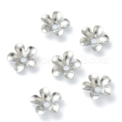 Non-Tarnish 304 Stainless Steel Bead Caps&nbsp;STAS-H149-24P