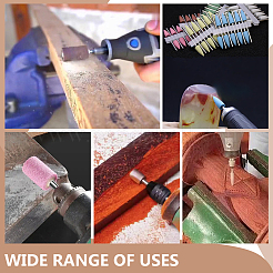 28Pcs Multifunctional Silicone & Alloy Polishing Bits&nbsp;TOOL-WH0052-65