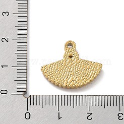 Ion Plating(IP) 304 Stainless Steel Pendant Cabochon Settings&nbsp;STAS-M323-48G