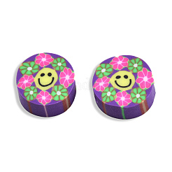 Handmade Polymer Clay Beads&nbsp;CLAY-T019-14B