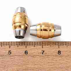 304 Stainless Steel Magnetic Clasps&nbsp;SA-CBA15BC-08GP