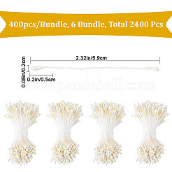 6Bundles Gypsum Artificial Flower Heart Core&nbsp;DIY-GF0014-11B