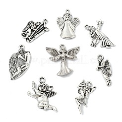 45Pcs 9 Styles Tibetan Style Alloy Pendants&nbsp;FIND-CJ0005-73