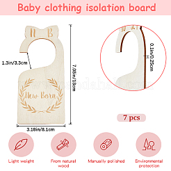 1 Set Wooden Baby Closet Divider&nbsp;WOOD-CP0001-08