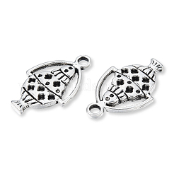 Tibetan Style Alloy Pendant Rhinestone Settings&nbsp;TIBE-N011-061