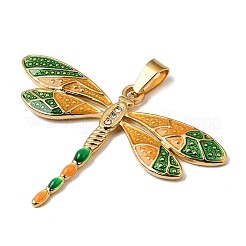 304 Stainless Steel Enamel Big Pendants&nbsp;SA-CBAFCBF-01G