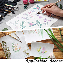 Blank Watercolor Paper&nbsp;DIY-WH20081-118A