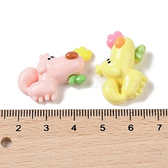 Opaque Resin Dog Decoden Cabochons&nbsp;RESI-S391-23