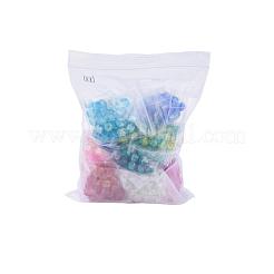 Spray Painted Crackle Glass Beads&nbsp;CCG-JQ0001-01-8mm