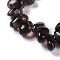 Natural Smoky Quartz Beads Strands&nbsp;G-B072-D01-02