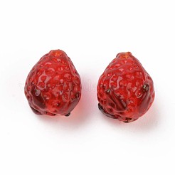 Handmade Bumpy Lampwork Beads&nbsp;LAMP-S194-012
