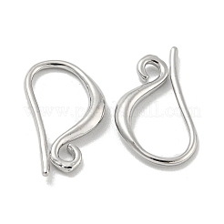 Brass Earring Hooks&nbsp;KK-L075-008P