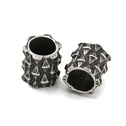 Column 304 Stainless Steel European Beads&nbsp;STAS-E214-10AS-06