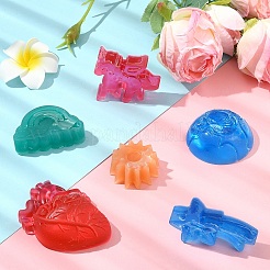 1Pc Astronaut Rocket Hemisphere DIY Silicone Molds&nbsp;DIY-YW0012-17
