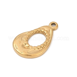 304 Stainless Steel Pendants&nbsp;STAS-C121-18G