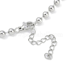 Rack Plating Brass Micro Pave Clear Cubic Zirconia Bowknot Pendant Ball Chain Necklaces&nbsp;NJEW-P317-04P