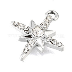 UV Plating Alloy Crystal Rhinestone Pendants&nbsp;RB-CBAD37D-12P