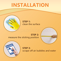 10 Sheets PVC Self-Adhesive Identification Cable Label Pasters&nbsp;STIC-WH0027-044
