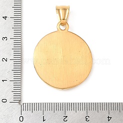 304 Stainless Steel Pendants&nbsp;STAS-F363-17G