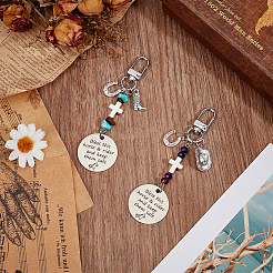 2Pcs Horse Theme Alloy Pendant for Saddle Decoration&nbsp;HJEW-BC00039