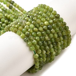 Natural Canadian Jade Beads Strands&nbsp;G-G259-D02-4mm