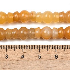 Natural Topaz Jade Beads Strands&nbsp;G-P595-B03-01