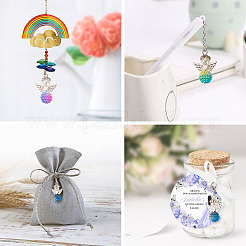 48Pcs ABS Plastic Imitation Pearl Pendants&nbsp;PALLOY-TAC0038
