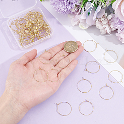 100Pcs 304 Surgical Stainless Steel Wine Glass Charms Rings&nbsp;STAS-BBC0009-66