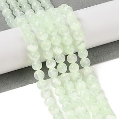 Natural Selenite Beads Strands&nbsp;G-C142-01A-11