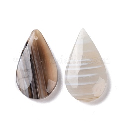 Natural Botswana Agate Pendants&nbsp;G-E572-07
