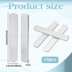 Iron Strips&nbsp;AJEW-WH0696-404