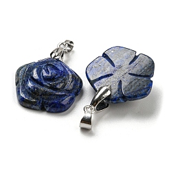 Natural Lapis Lazuli Carved Pendants&nbsp;G-I319-02P-A04