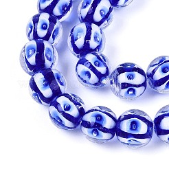 Handmade Lampwork Beads Strands&nbsp;LAMP-N028-20A