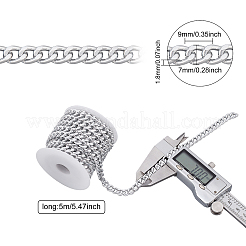 5m Aluminum Curb Chains&nbsp;CHA-CA0001-05