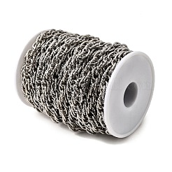 304 Stainless Steel Rope Chains&nbsp;CHS-C018-07P