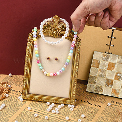 1Pc TPR Covered with Velvet Necklace Display Photo Frames&nbsp;NDIS-SP0001-04B