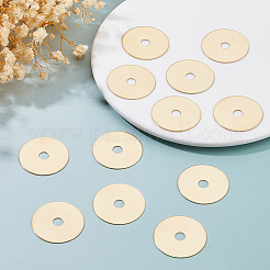 12Pcs Brass Flat Washers&nbsp;KK-FH0008-14