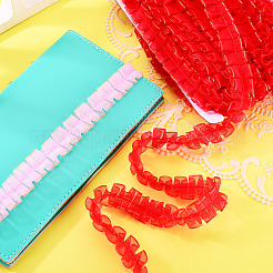 10M Double Layer Polyester Lace Ribbon&nbsp;OCOR-TA0004-14D